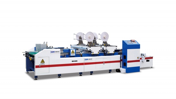 AUTOMATIC HIGH SPEED DOUBLE SIDE TAPE APPLICATOR GS-850TC IV