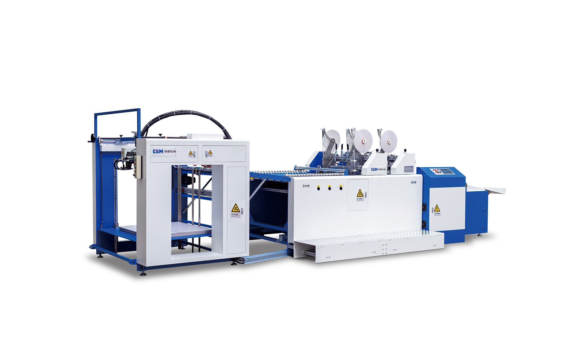 AUTOMATIC THIN PAPER DOUBLE SIDE TAPE APPLICATOR CS-850F