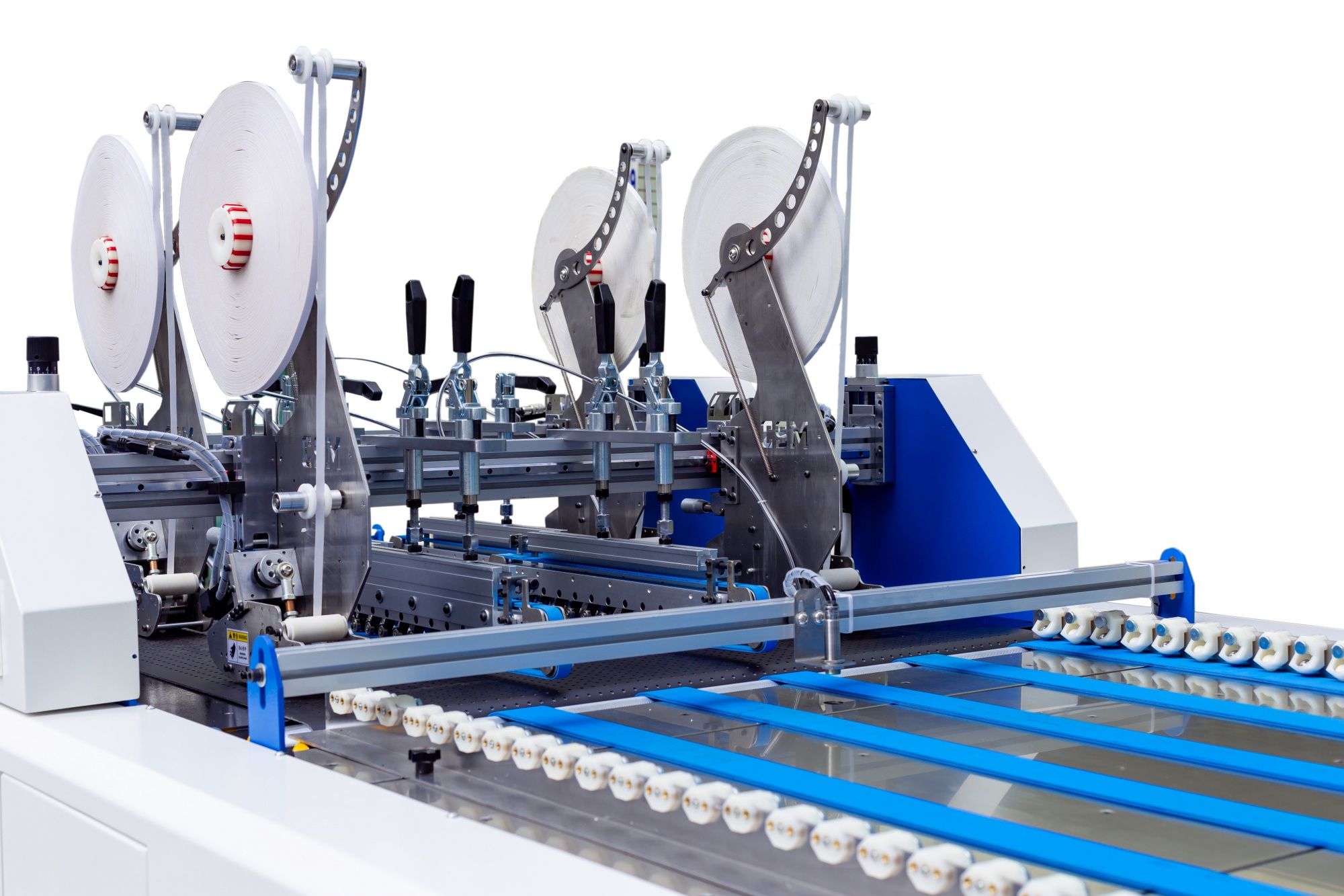 AUTOMATIC THIN PAPER DOUBLE SIDE TAPE APPLICATOR CS-850F