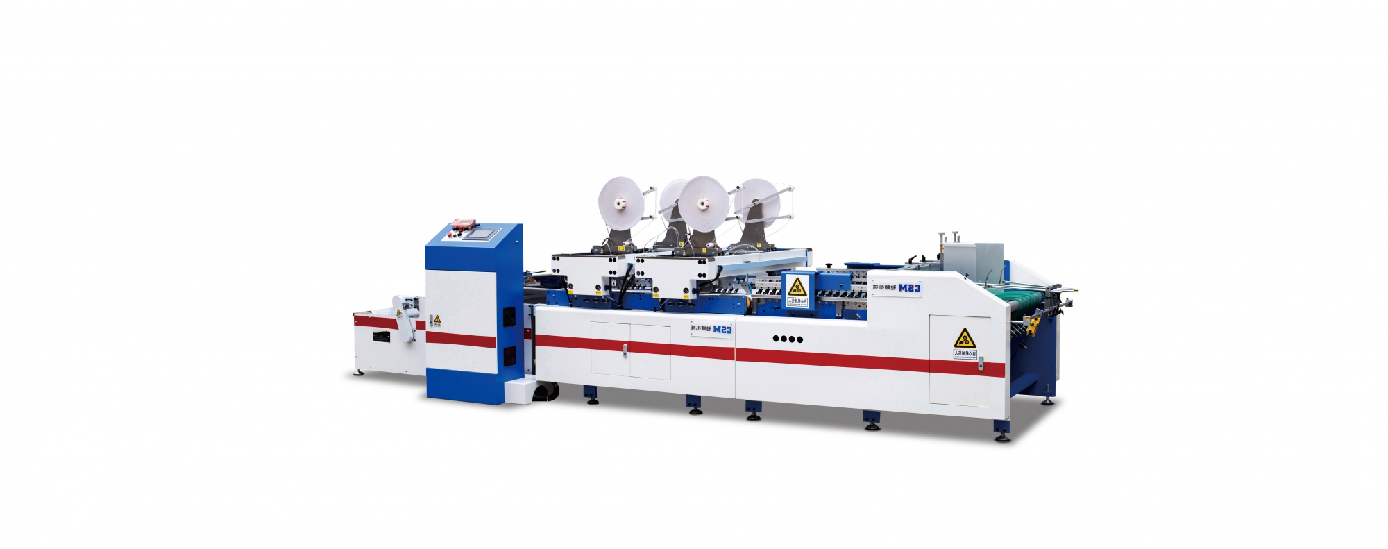 AUTOMATIC HIGH SPEED DOUBLE SIDE TAPE APPLICATOR GS-850TC IV