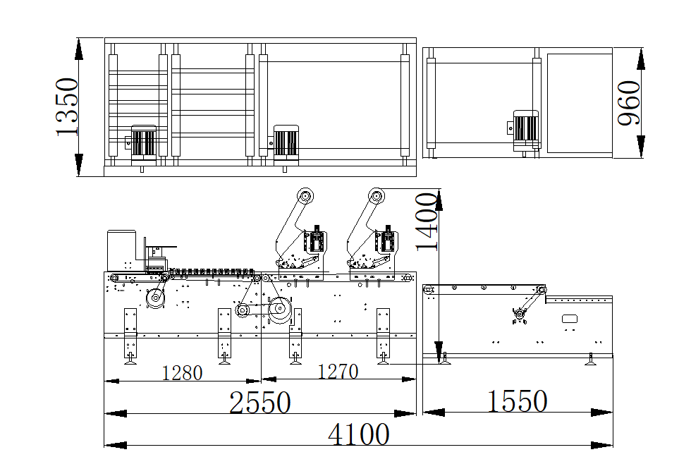 AUTOMATIC DOUBLE SIDE TAPE APPLICATOR CS-650B
